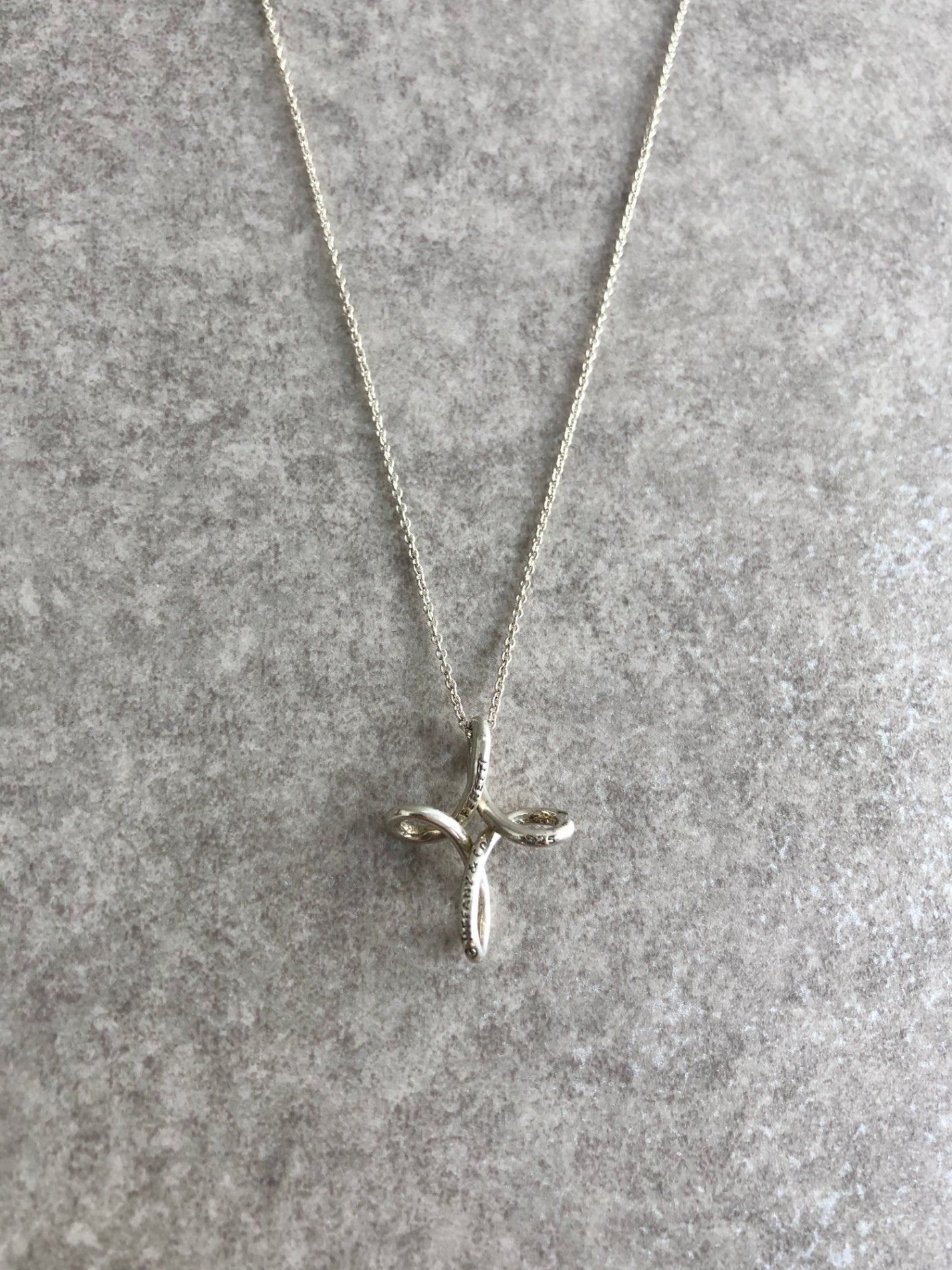 Tiffany & Co. SILVER925 Necklace Silver Vintage mdbwzi