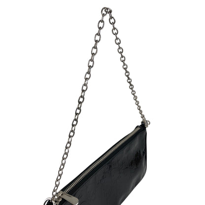 Christian Dior Trotter Small Chain Handbag Black Vintage 5zy6xf