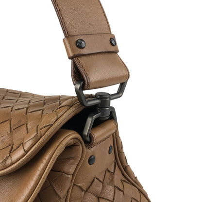 Bottega Veneta Intrecciato Shoulder bag Hobobag Brown Vintage 26xfe8