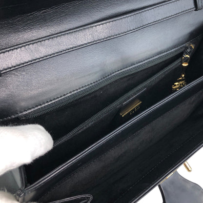 GUCCI GG logo Shoulder bag Black Vintage ugbam2