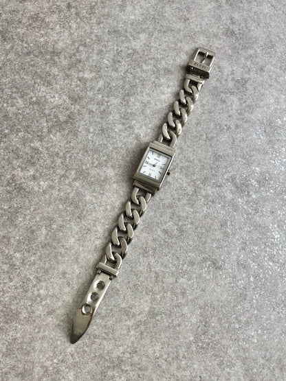 GUCCI Chain Watch Silver Vintage g4ucmw