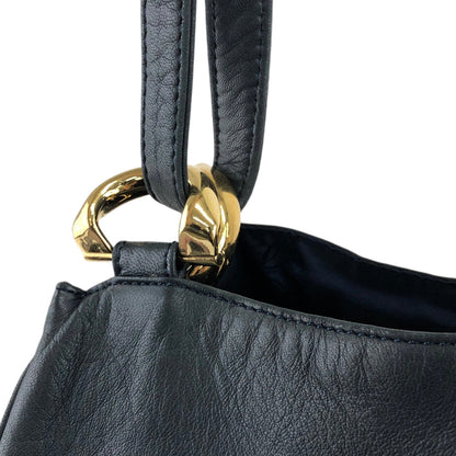 LOEWE Anagram Shoulder bag Black Vintage 2w43tu