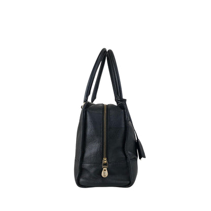 LOEWE Anagram Small Boston bag Handbag Black Vintage rtk3kf