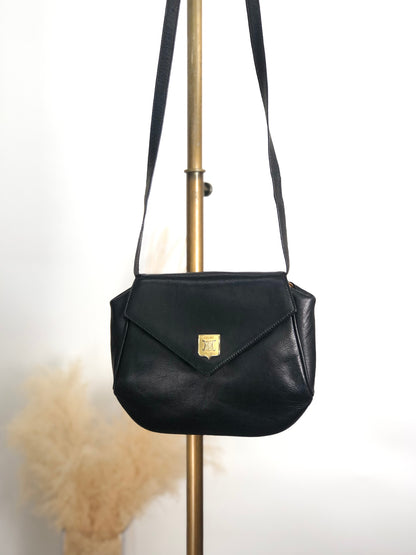 CELINE Blason 肩背包黑色復古 cfz6hr