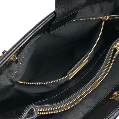 Salvatore Ferragamo Vala Ribbon Chain Totebag Black Vintage p52xmz