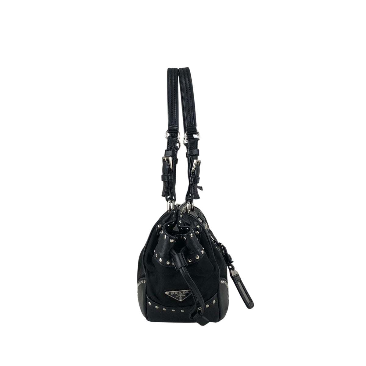PRADA Totebag Black Vintage dgrztj