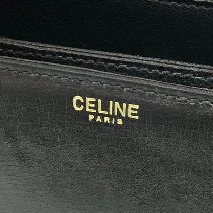 CELINE Triomphe 肩背包 黑色 復古 bubmw7