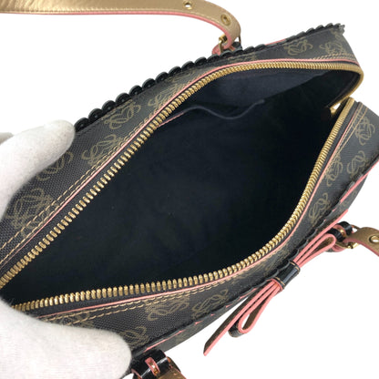 LOEWE Anagram Charm Boston bag Black Vintage u28crh