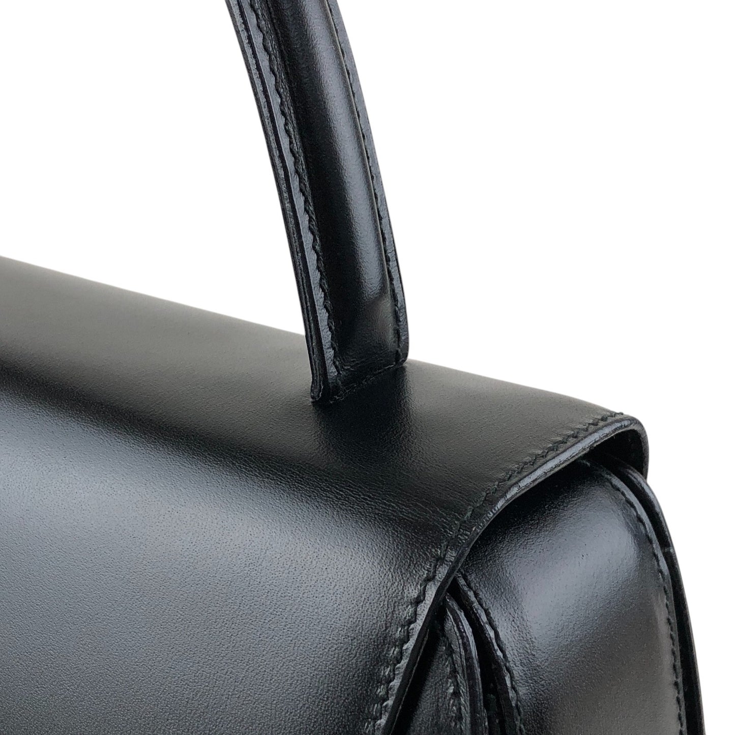 CELINE Starball Two-way Handbag Shoulder bag Black Vintage 3ubxvd