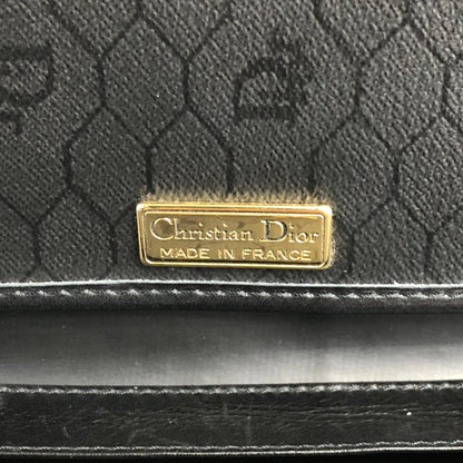 Christian Dior Chain Shoulder bag Black Vintage rvvx2n