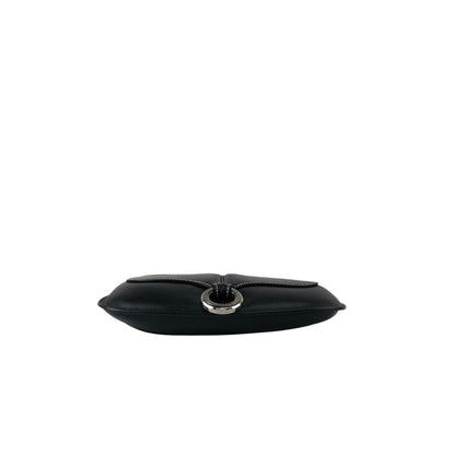 LOEWE Logo Circle Motif Handbag Black Vintage wcdj4h