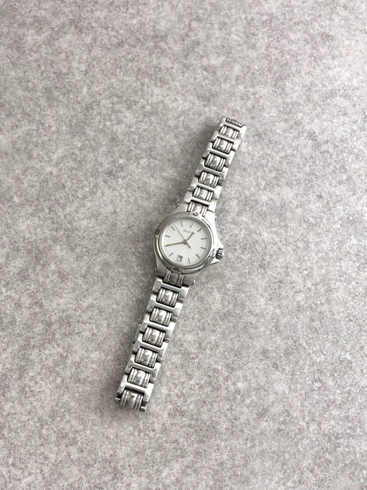 GUCCI Quartz Watch Silver 9040L Vintage rvpufk