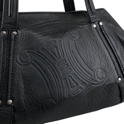 CELINE Blason Totebag Black Vintage si5ave