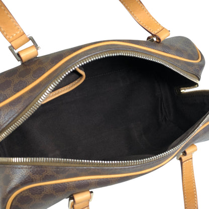 CELINE Macadam Handbag Brown Vintage tr5wwe