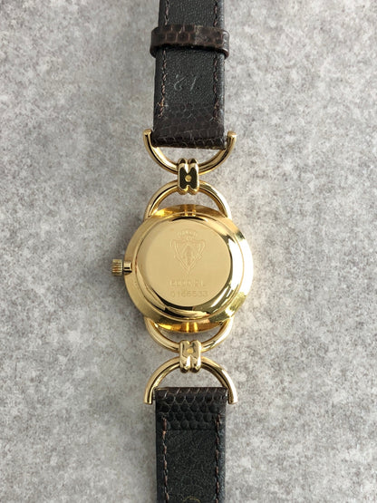 GUCCI Watch Brown Vintage zvytwv