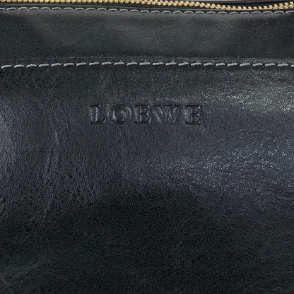 LOEWE Anagram Handbag Black Vintage x7a23e