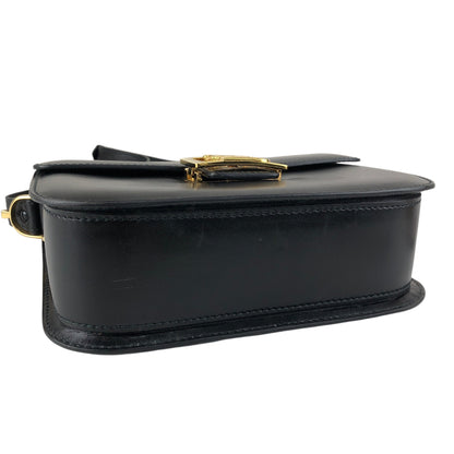CELINE Horse Carriage Shoulder bag Black Vintage gr8nyt
