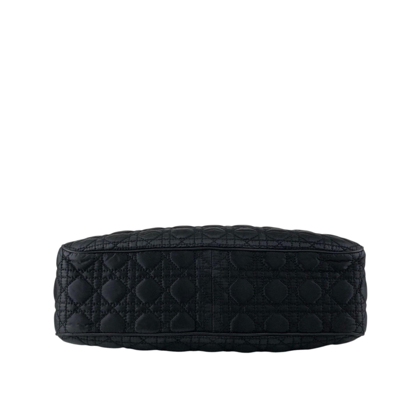 Christian Dior Cannage Charm Totebag Black Vintage ggknav