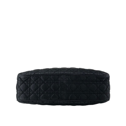 Christian Dior Cannage Charm Totebag Black Vintage ggknav