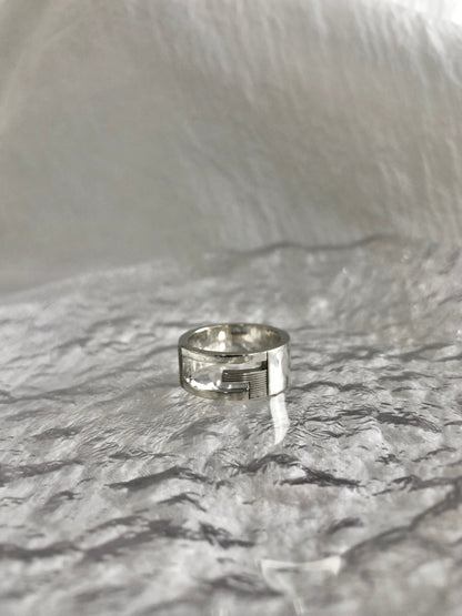 GUCCI SILVER925 Ring Silver Vintage z7vz4g