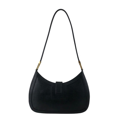 GUCCI G Motif Shoulder bag Black Vintage 3z62yh