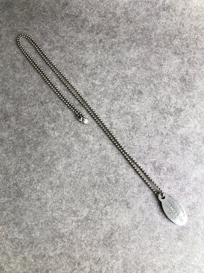 Tiffany & Co. Necklace Silver SILVER925 Vintage rx3hva