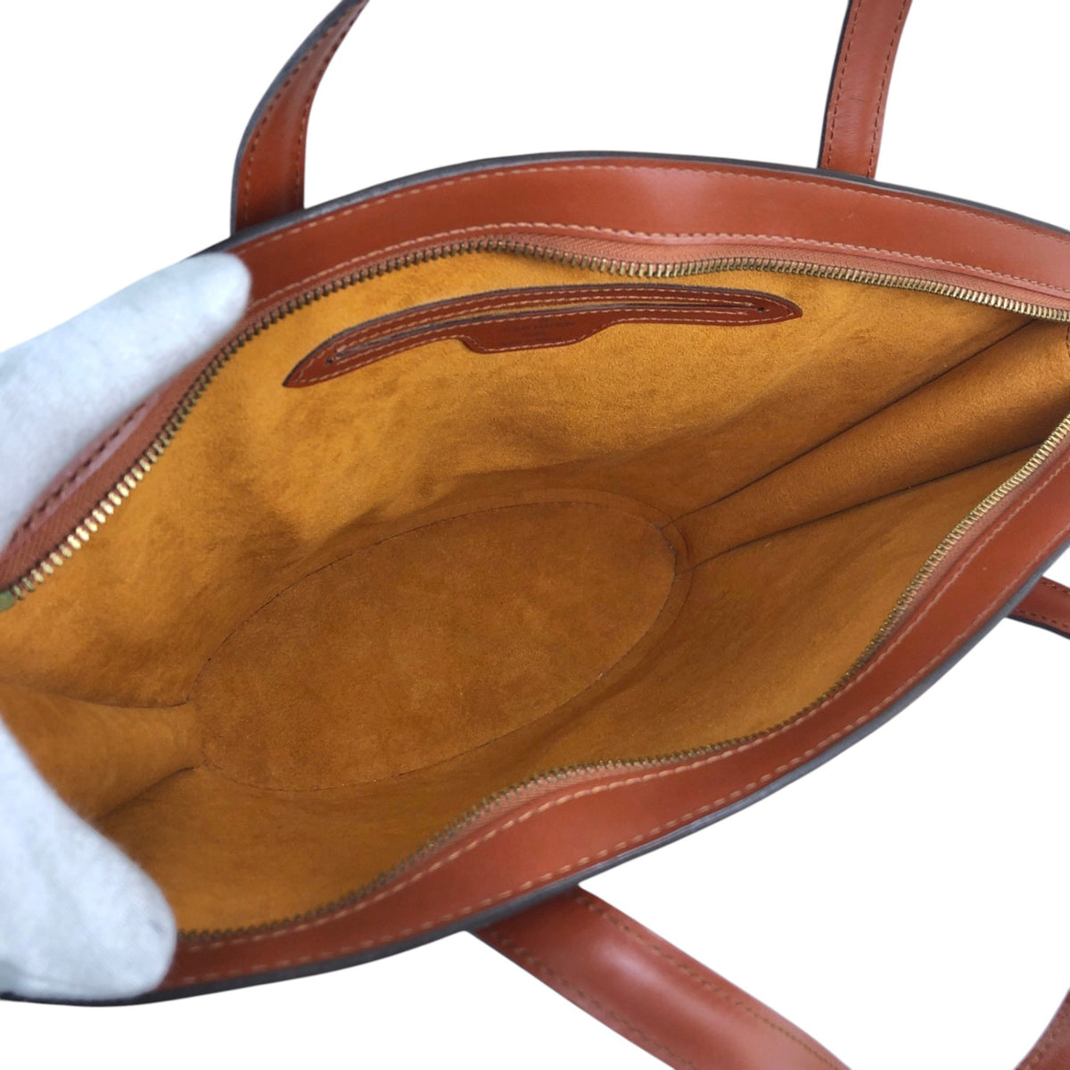 LOUIS VUITTON Epi Totebag Brown Vintage p6db2u