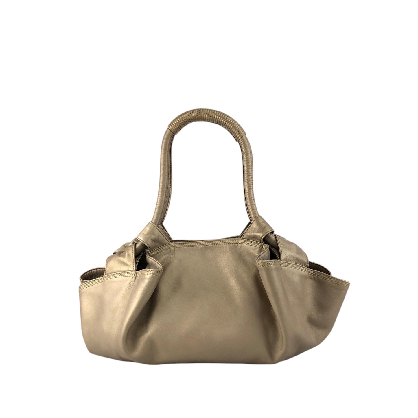 LOEWE Anagram Handbag Gold Vintage ybf3f8