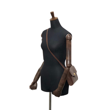 Christian Dior CD Logo Shoulder bag Brown Vintage 2gj5be