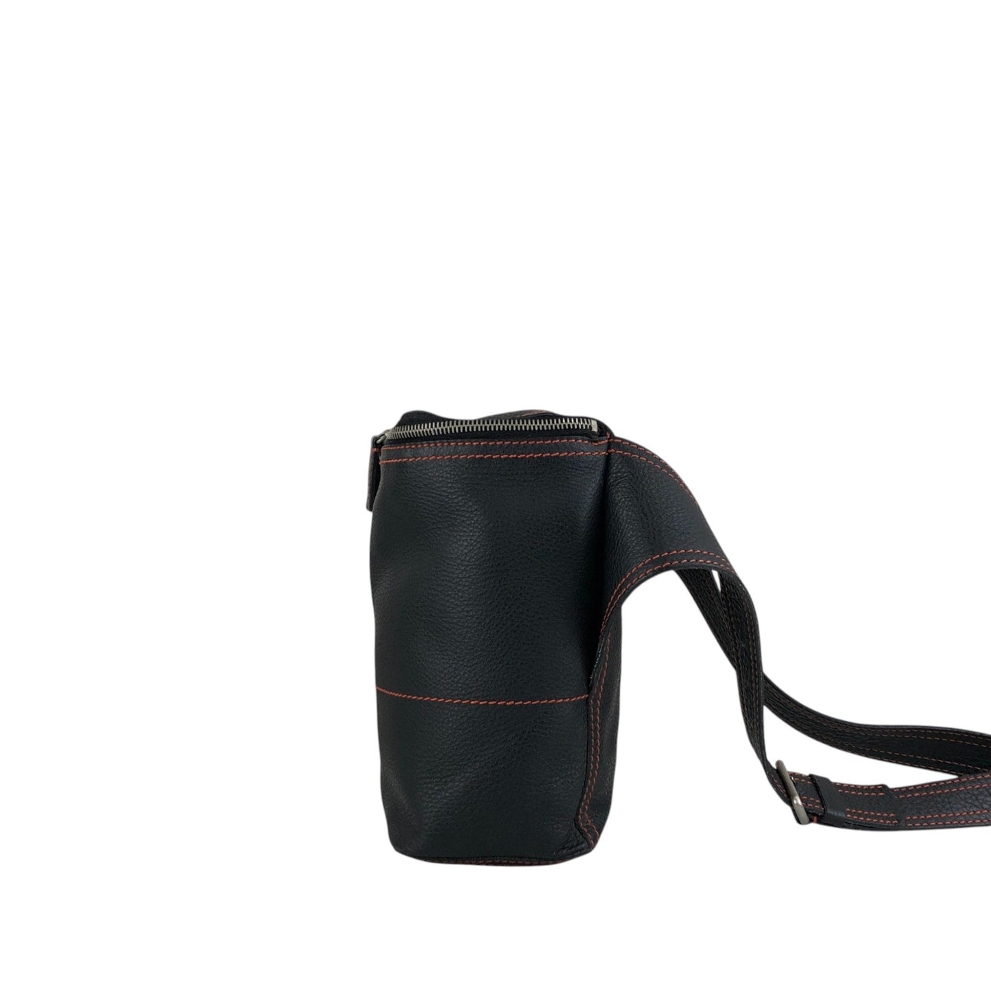 PRADA Stitch Shoulder bag Sling bag Black Vintage wg4cn6