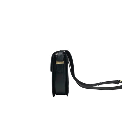 CELINE Horse Carriage Shoulder bag Black Vintage bxg55y