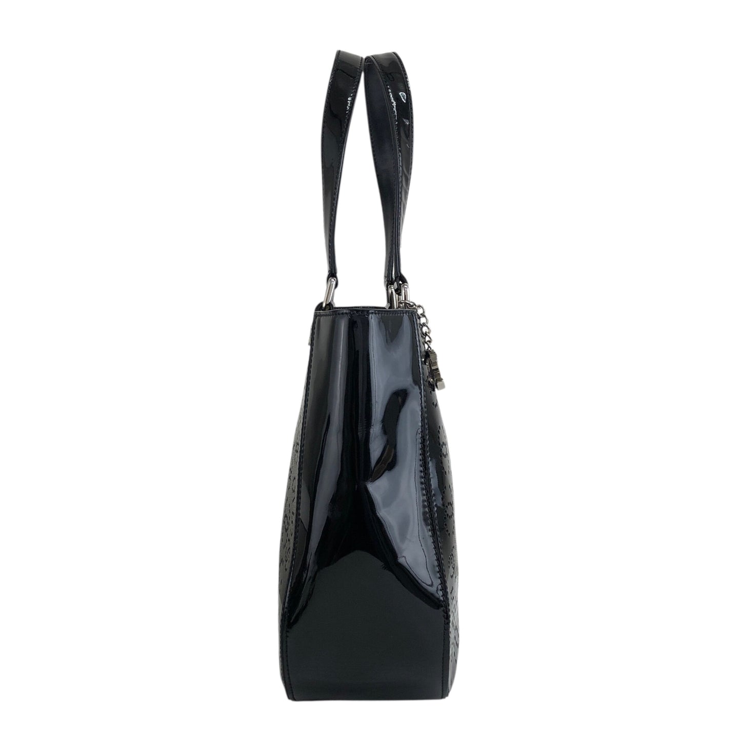 CHANEL Coco Mark Totebag Black Vintage xpyt38