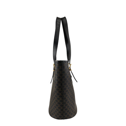 CELINE Macadam Blason Totebag Black Vintage jxzimy