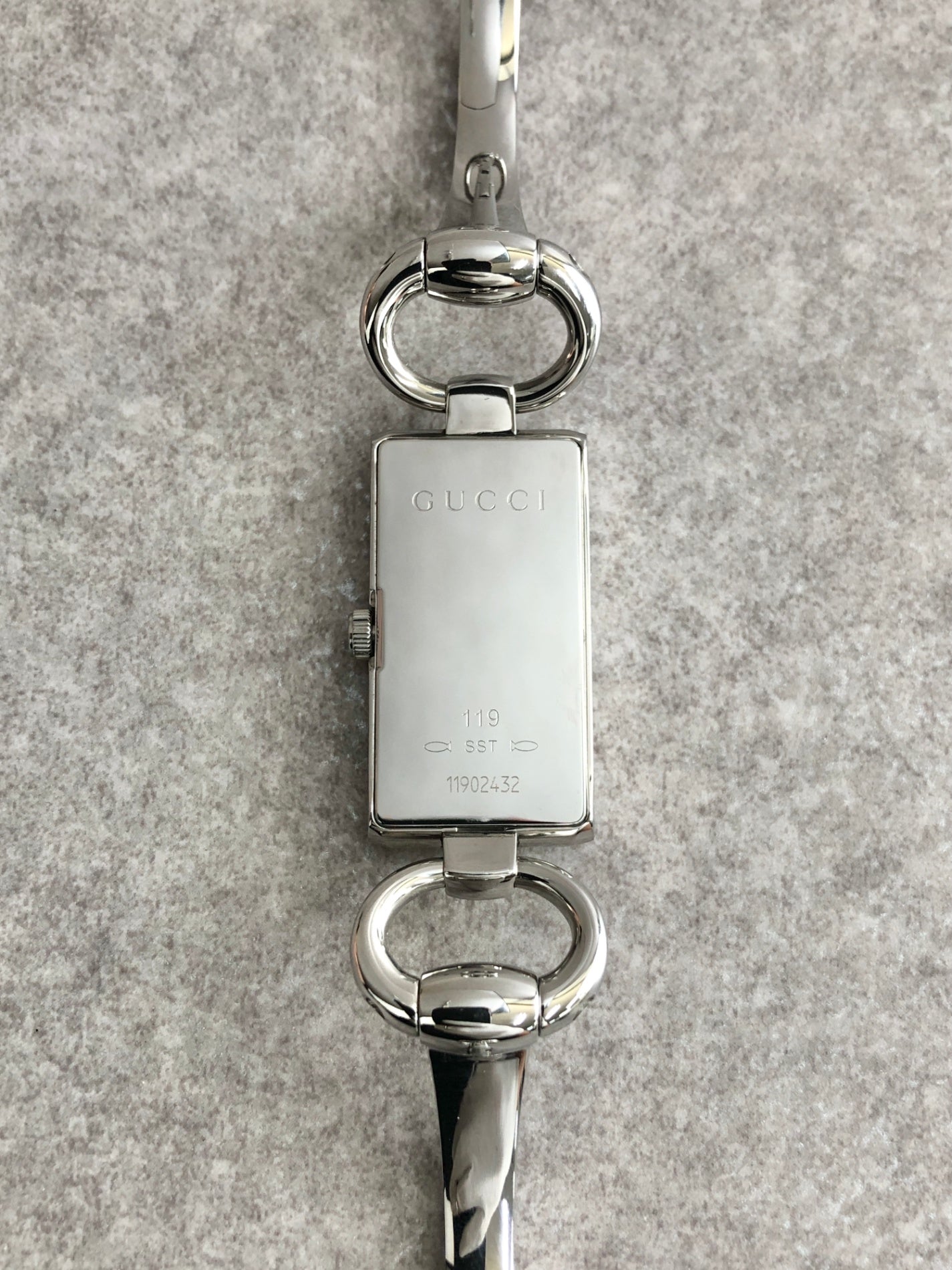 GUCCI Watch Silver Vintage yeefww