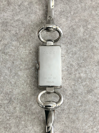 GUCCI Watch Silver Vintage yeefww