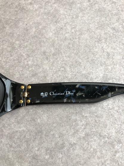 Christian Dior Logo Sunglasses Black Vintage 8p6jj3