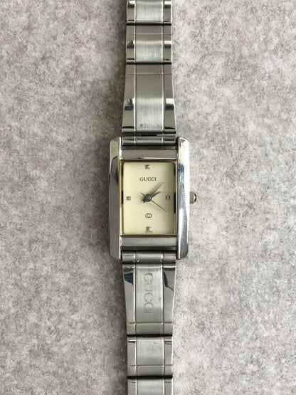 GUCCI Quartz Watch Silver Vintage dvgu3y