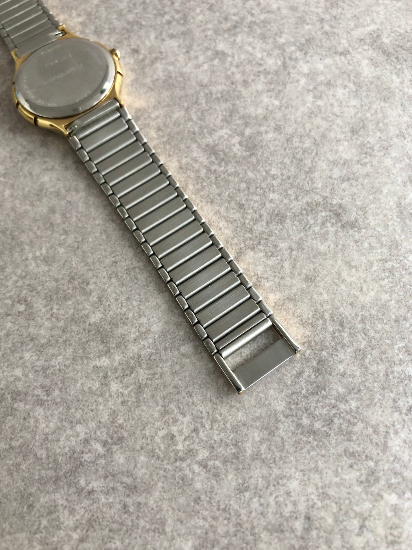 Yves Saint Laurent YSL Logo Watch Silver Vintage 5nc7zu