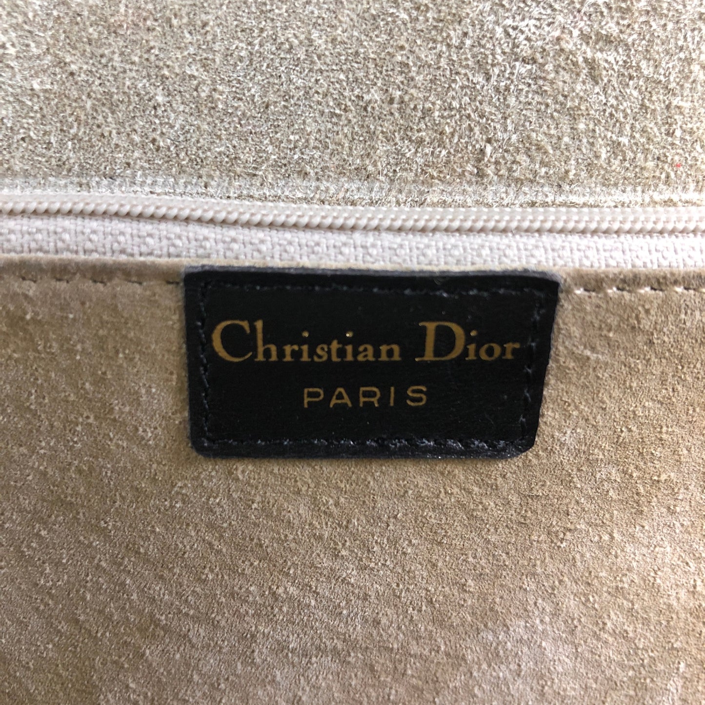 Christian Dior Metal Clasp Handbag Black Vintage istwjt