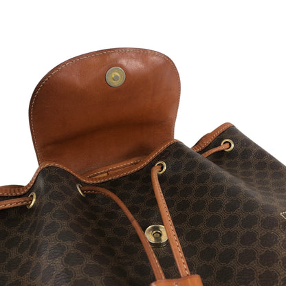 CELINE Macadam Triomphe Backpack Brown Vintage sd2tgi