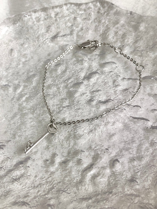 Christian Dior Logo Bracelet Silver Vintage 6uc2tv
