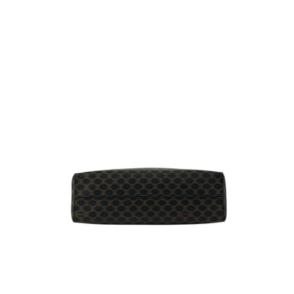 CELINE Macadam Shoulder bag Black Vintage t43kf8