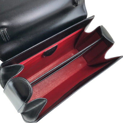 CELINE Starball Two-way Handbag Shoulder bag Black Vintage 3ubxvd