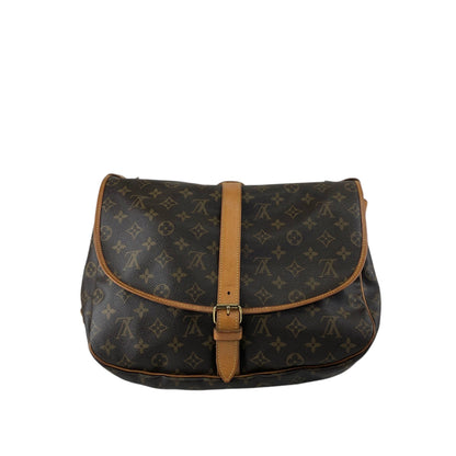 LOUIS VUITTON Monogram Shoulder bag Brown Vintage M42254 j4a4v6