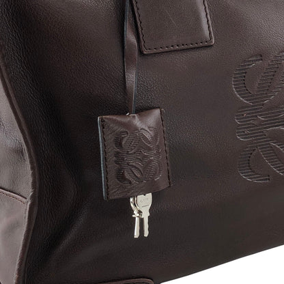 LOEWE Amazona36 Handbag Boston bag Brown Vintage a3rpfj