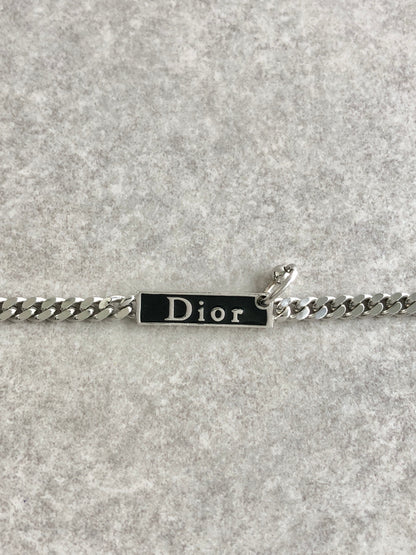 Christian DiorLogo Motif  Bracelet Silver Vintage vuk52b