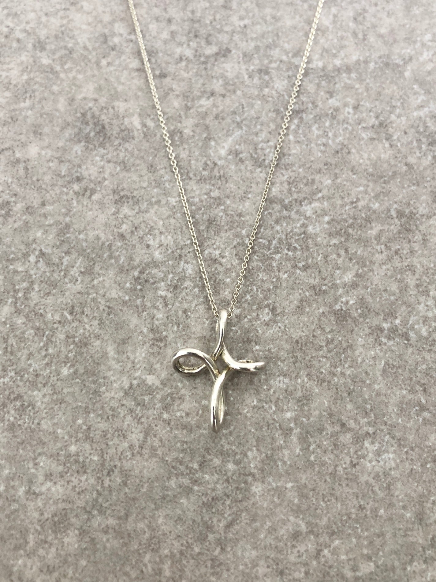 Tiffany & Co. SILVER925 Necklace Silver Vintage mdbwzi