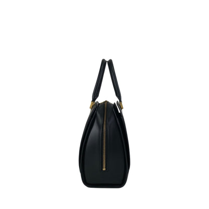 LOUIS VUITTON Epi Handbag Black Vintage dfb7ei