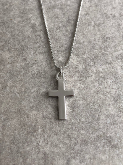 Christian Dior Cross Necklace Silver Vintage rxbzag