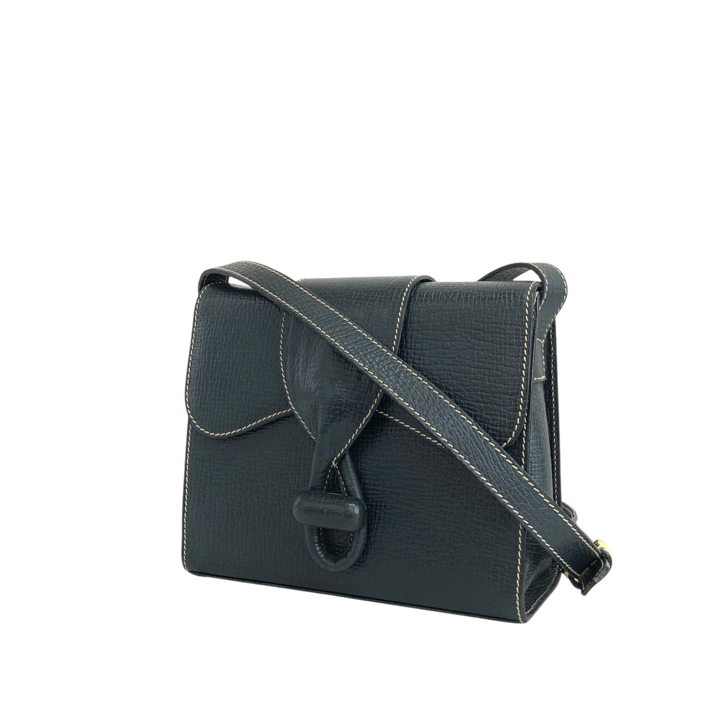 LOEWE Turn Lock Shoulder bag Navy Vintage spwcd3